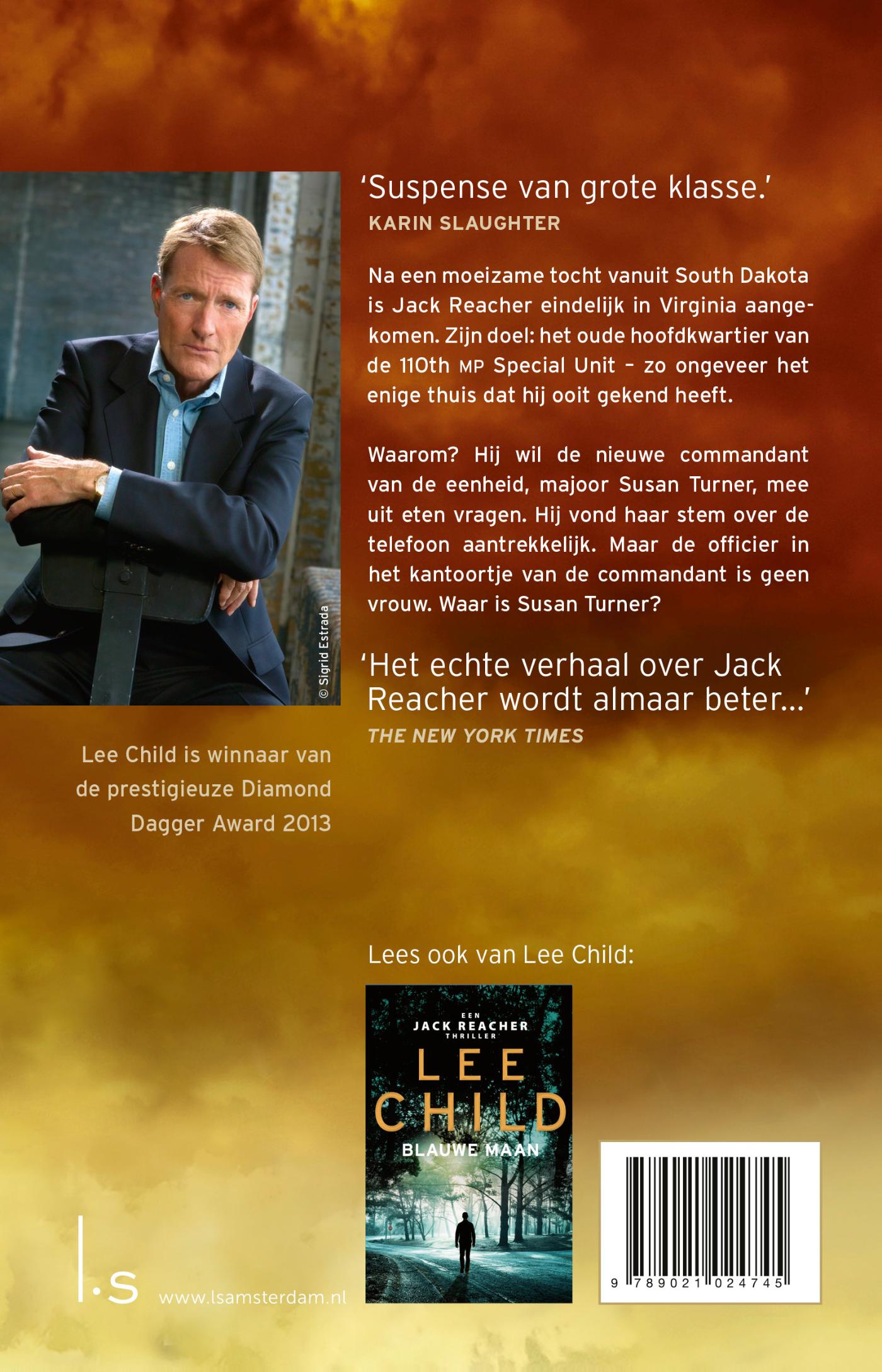 Achterkant van Ga nooit terug