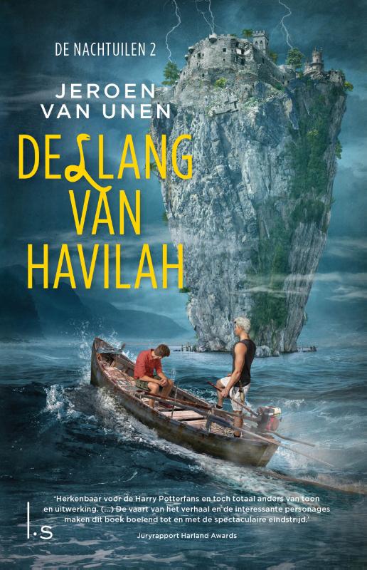 Achterkant van De Nachtuilen & De slang van Havilah