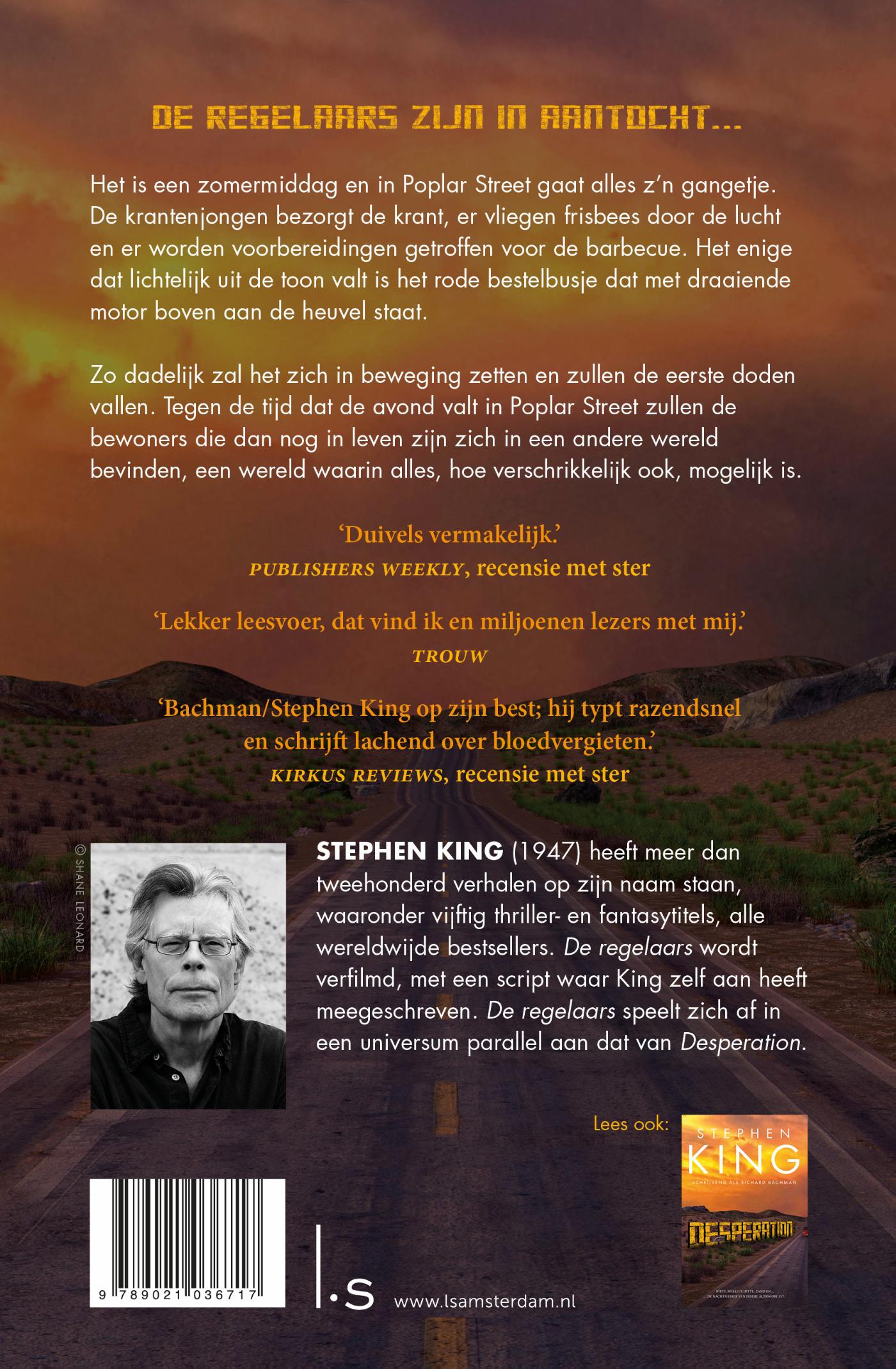Achterkant van De Regelaars
