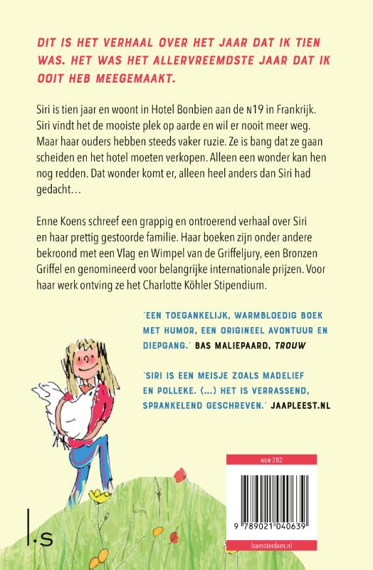 Achterkant van Hotel Bonbien