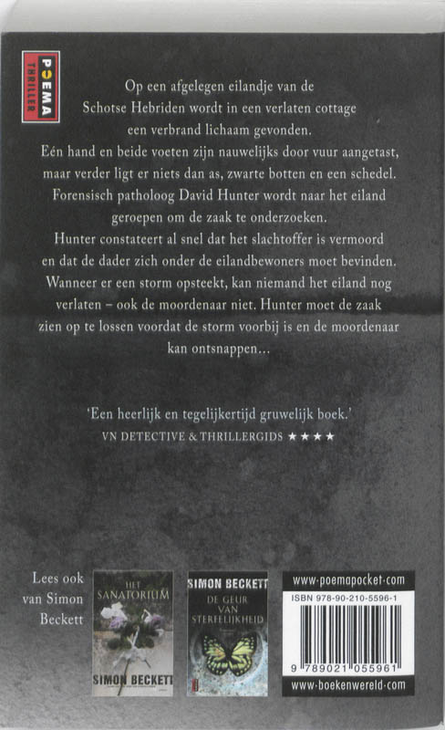 Achterkant van Het laatste zwijgen