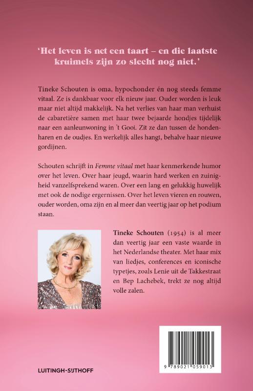 Achterkant van Femme vitaal