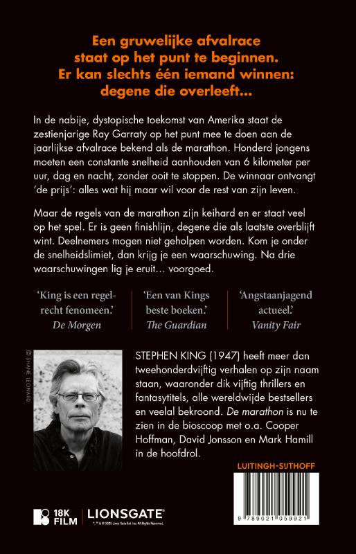 Achterkant van The Long Walk