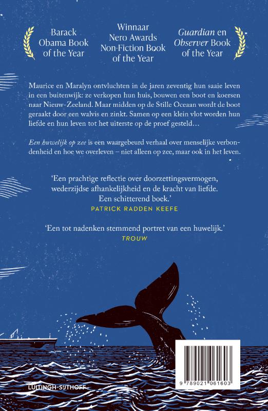 Achterkant van Een huwelijk op zee