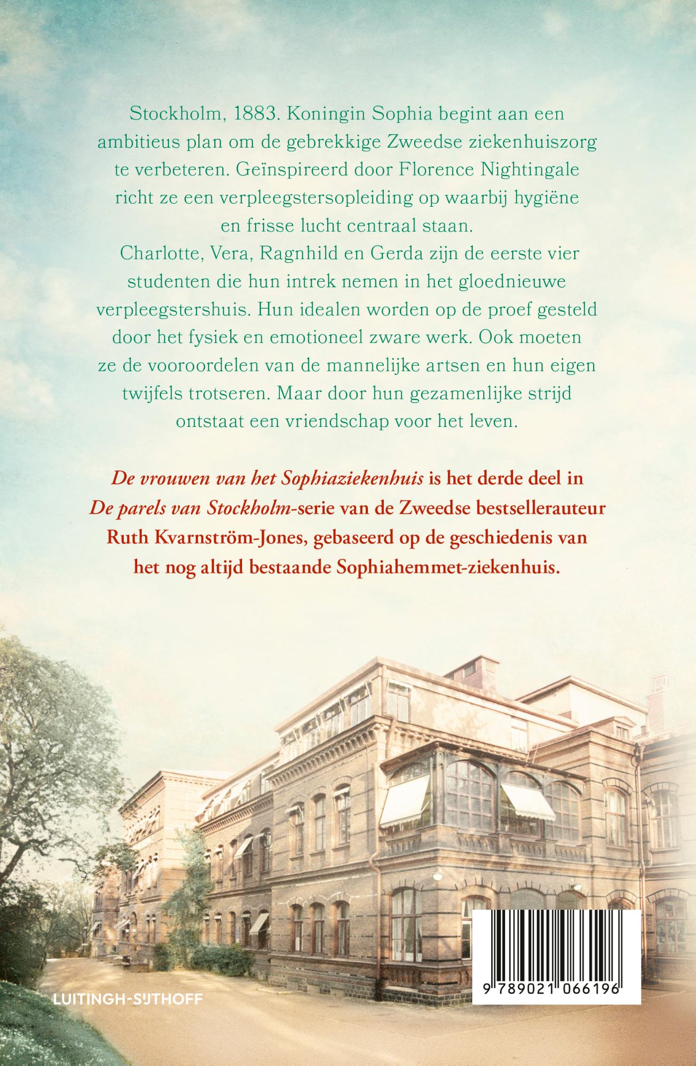 Achterkant van De vrouwen van het Sophiaziekenhuis
