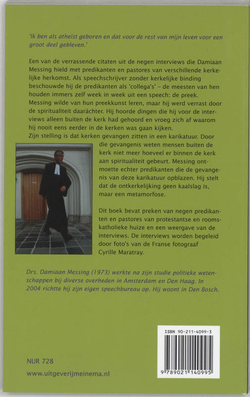 Achterkant van Het verdwijnend Woord