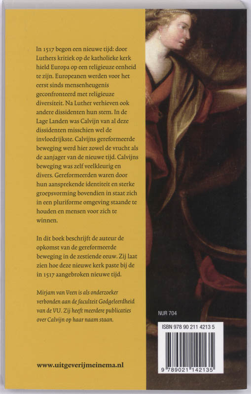 Achterkant van Een nieuwe tijd een nieuwe kerk