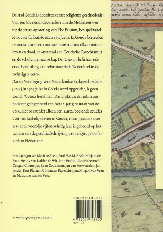 Achterkant van Terug naar Gouda