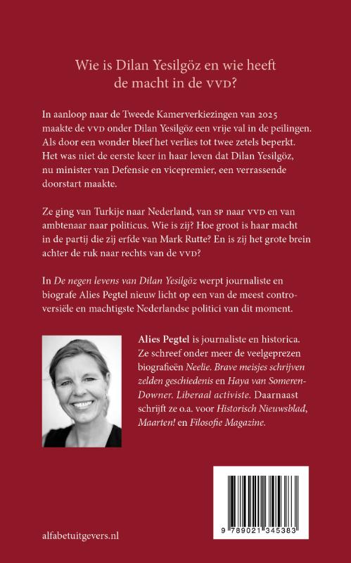 Achterkant van De negen levens van Dilan Yesilgöz