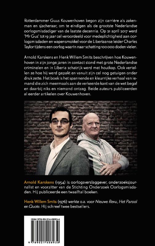 Achterkant van Operatie laat niets in leven