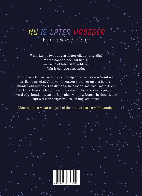 Achterkant van Nu is later vroeger