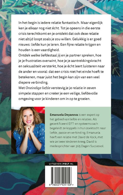 Achterkant van Oneindige liefde