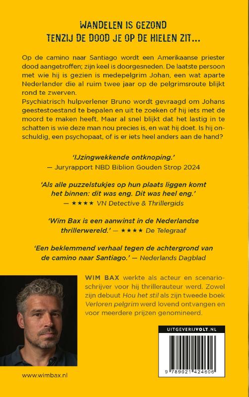 Achterkant van Verloren pelgrim