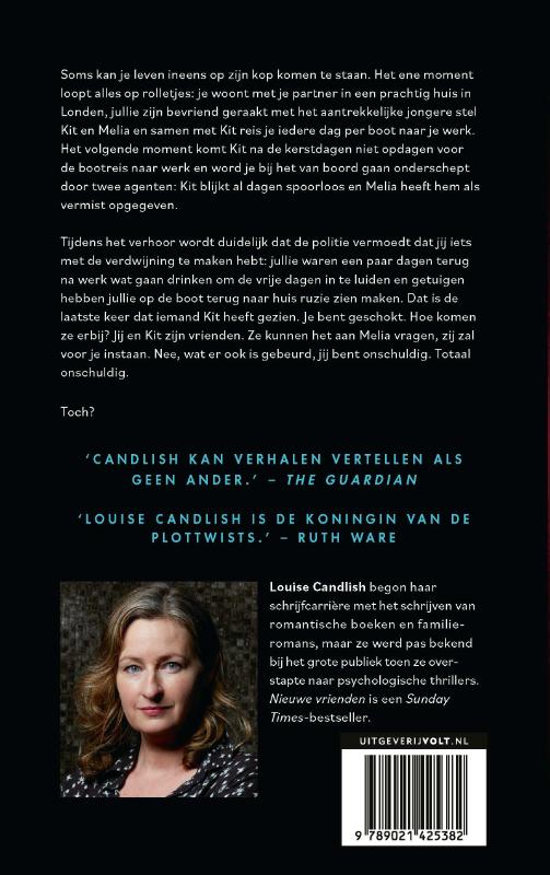 Achterkant van Nieuwe vrienden