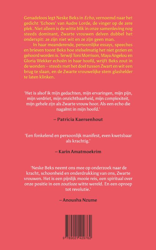 Achterkant van Echo