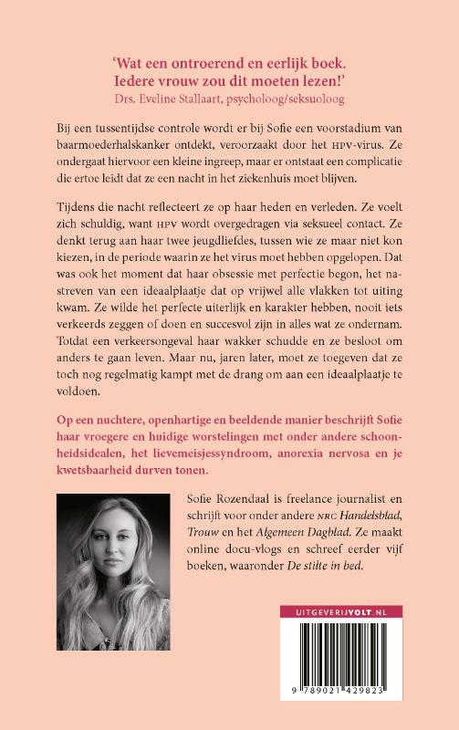 Achterkant van De ideale vrouw die ik nooit was