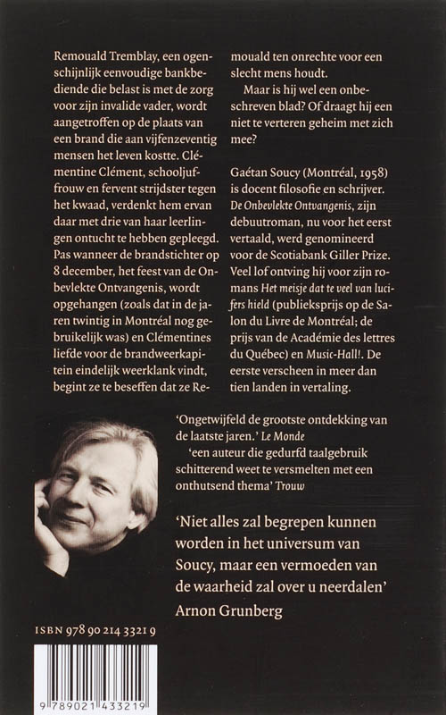 Achterkant van De onbevlekte ontvangenis