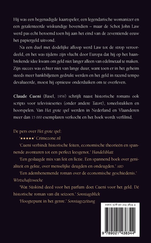 Achterkant van Het grote spel