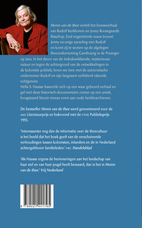 Achterkant van Heren van de thee