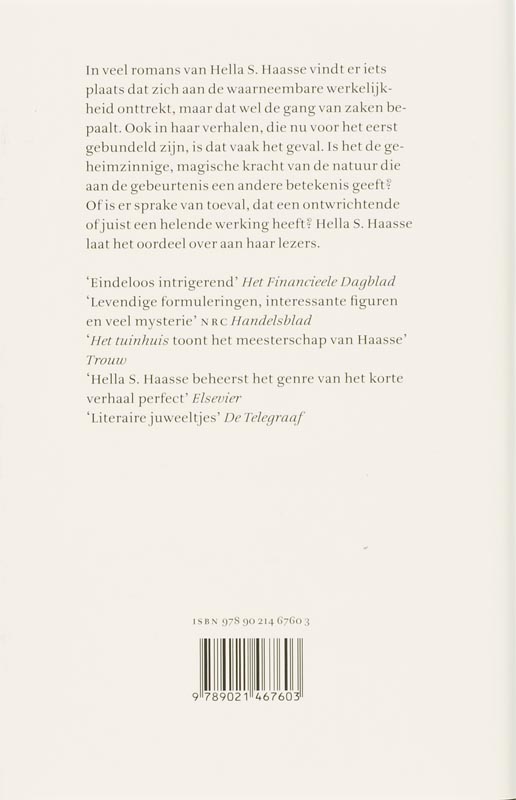 Achterkant van Het tuinhuis