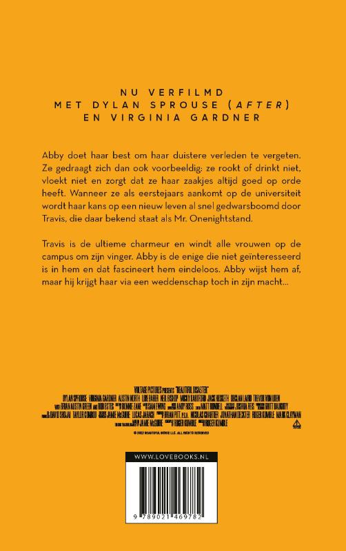Achterkant van Beautiful disaster