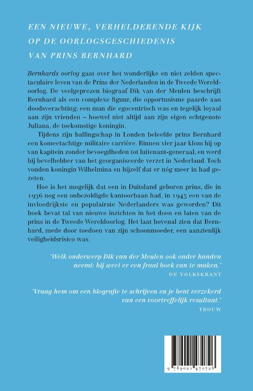 Achterkant van Bernhards oorlog