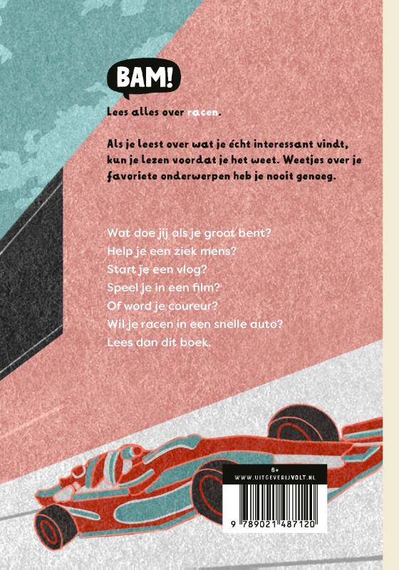 Achterkant van Ik word de snelste