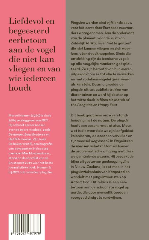 Achterkant van Pinguïns en de mensen