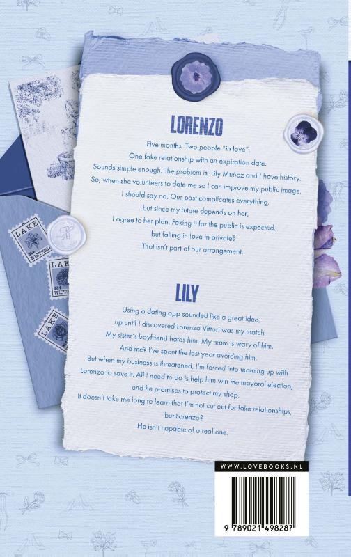 Achterkant van Love Arranged
