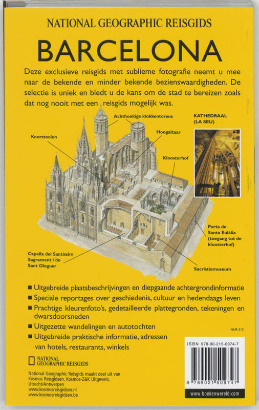 Achterkant van National Geographic Barcelona