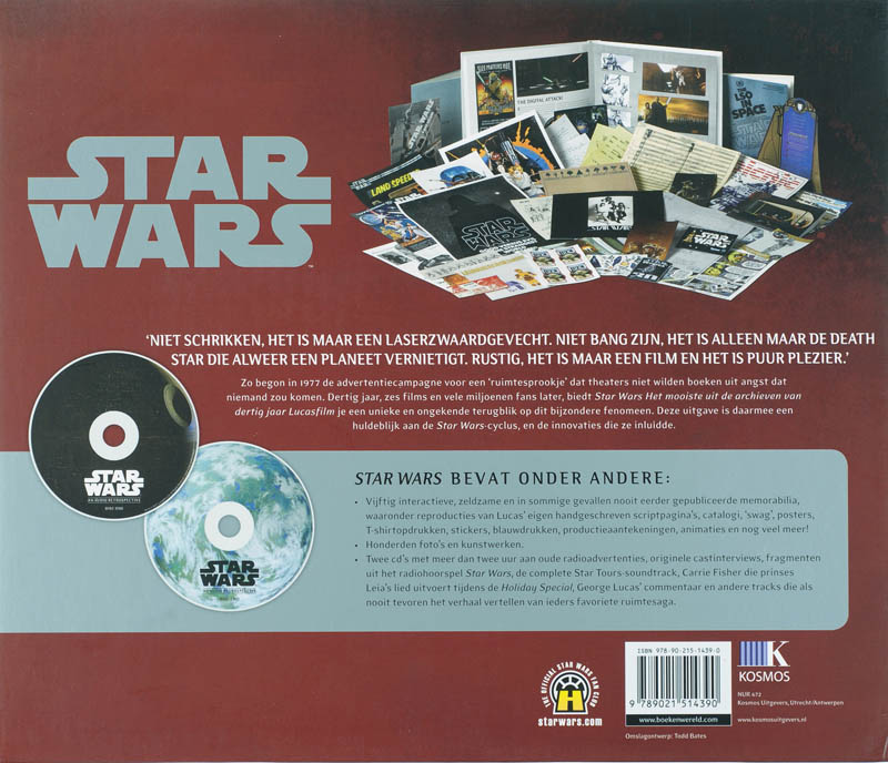 Achterkant van Star Wars