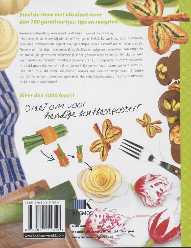 Achterkant van De kers op de appelmoes