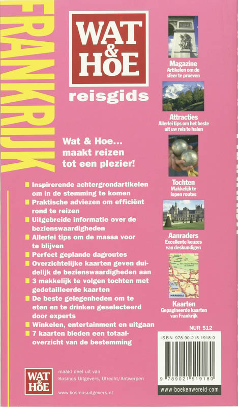 Achterkant van Frankrijk