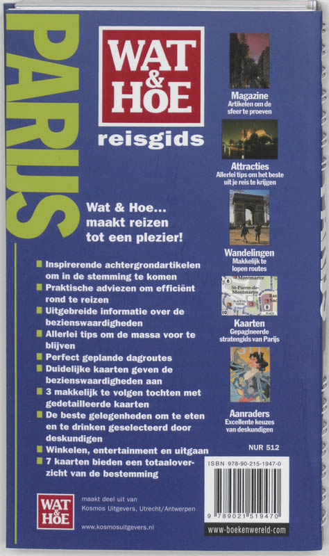 Achterkant van Parijs