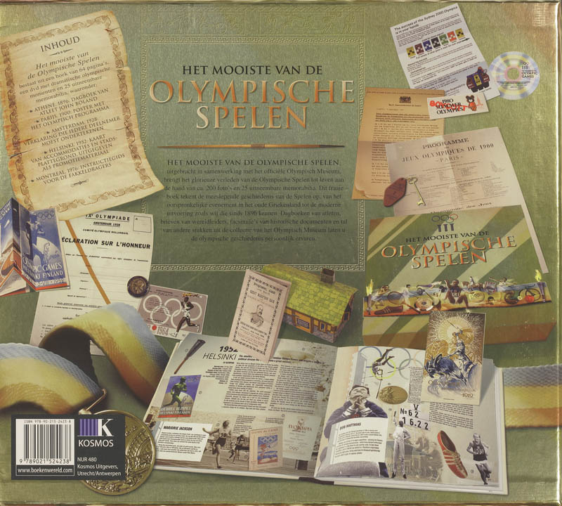 Achterkant van Het mooiste van de Olympische Spelen