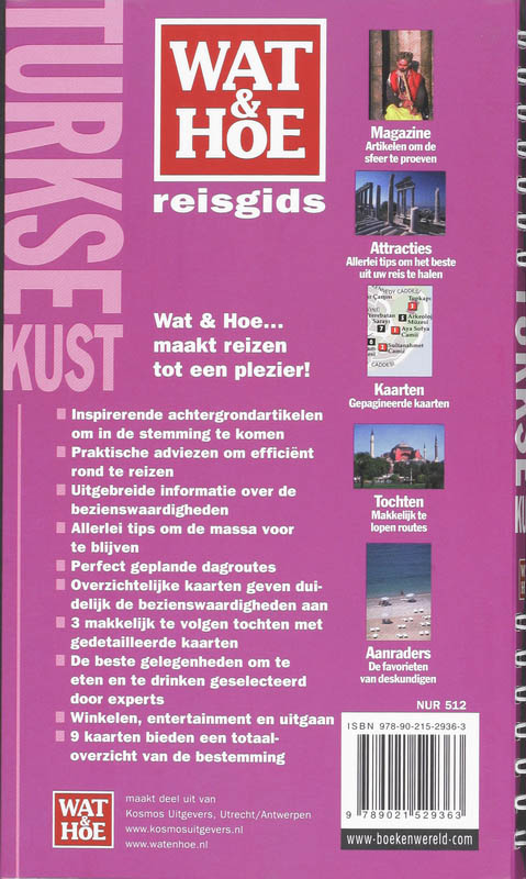 Achterkant van Turkse kust