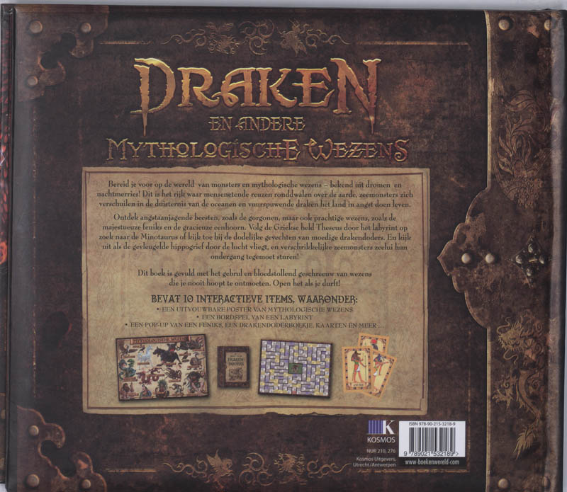 Achterkant van Draken en andere mythologische wezens