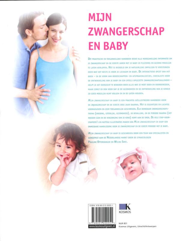 Achterkant van Mijn zwangerschap en baby