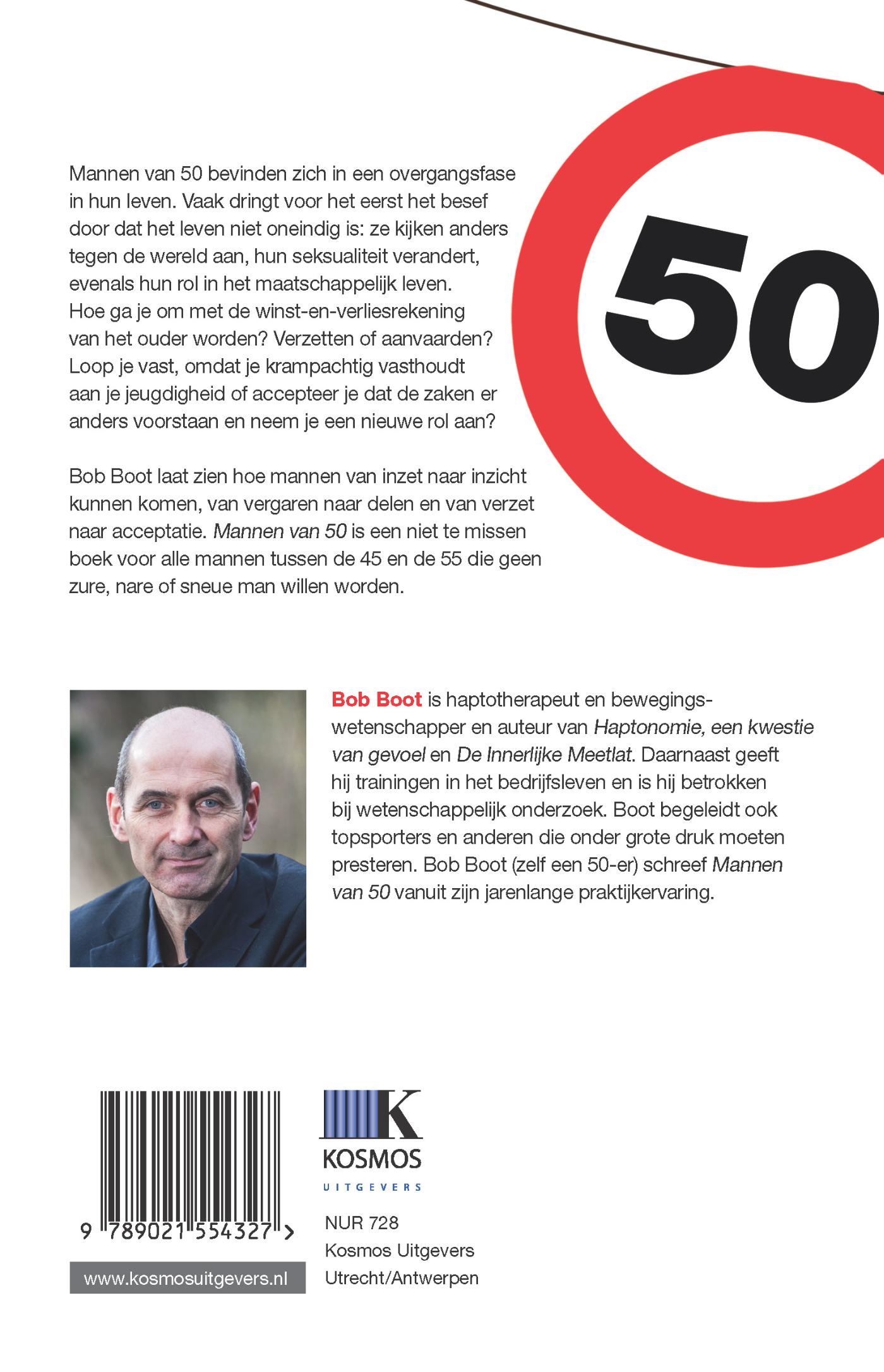 Achterkant van Mannen van 50