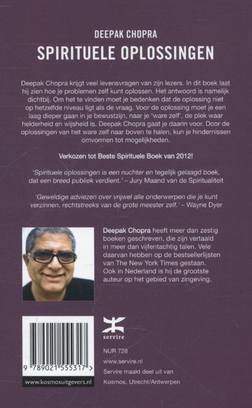 Achterkant van Spirituele oplossingen