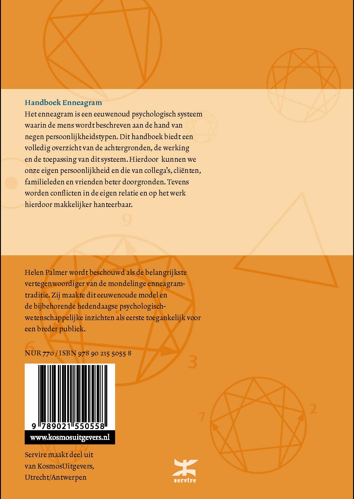 Achterkant van Handboek enneagram