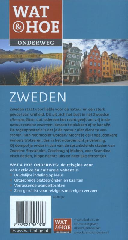 Achterkant van Zweden