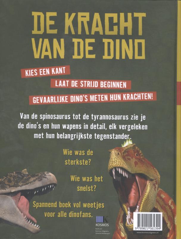 Achterkant van De kracht van de dino