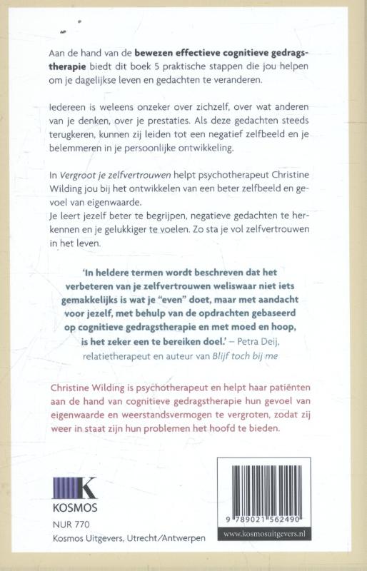 Achterkant van Vergroot je zelfvertrouwen