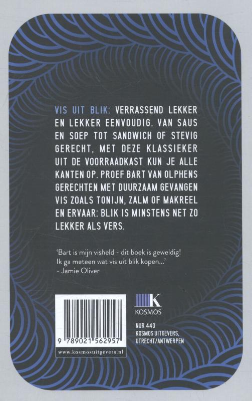 Achterkant van Vis uit blik