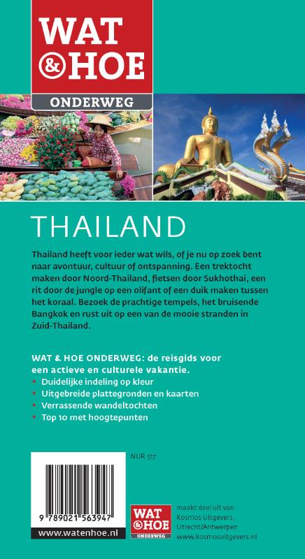 Achterkant van Thailand