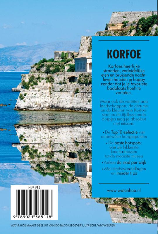 Achterkant van Korfoe