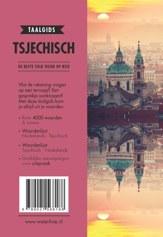 Achterkant van Tsjechisch
