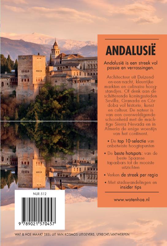 Achterkant van Andalusië