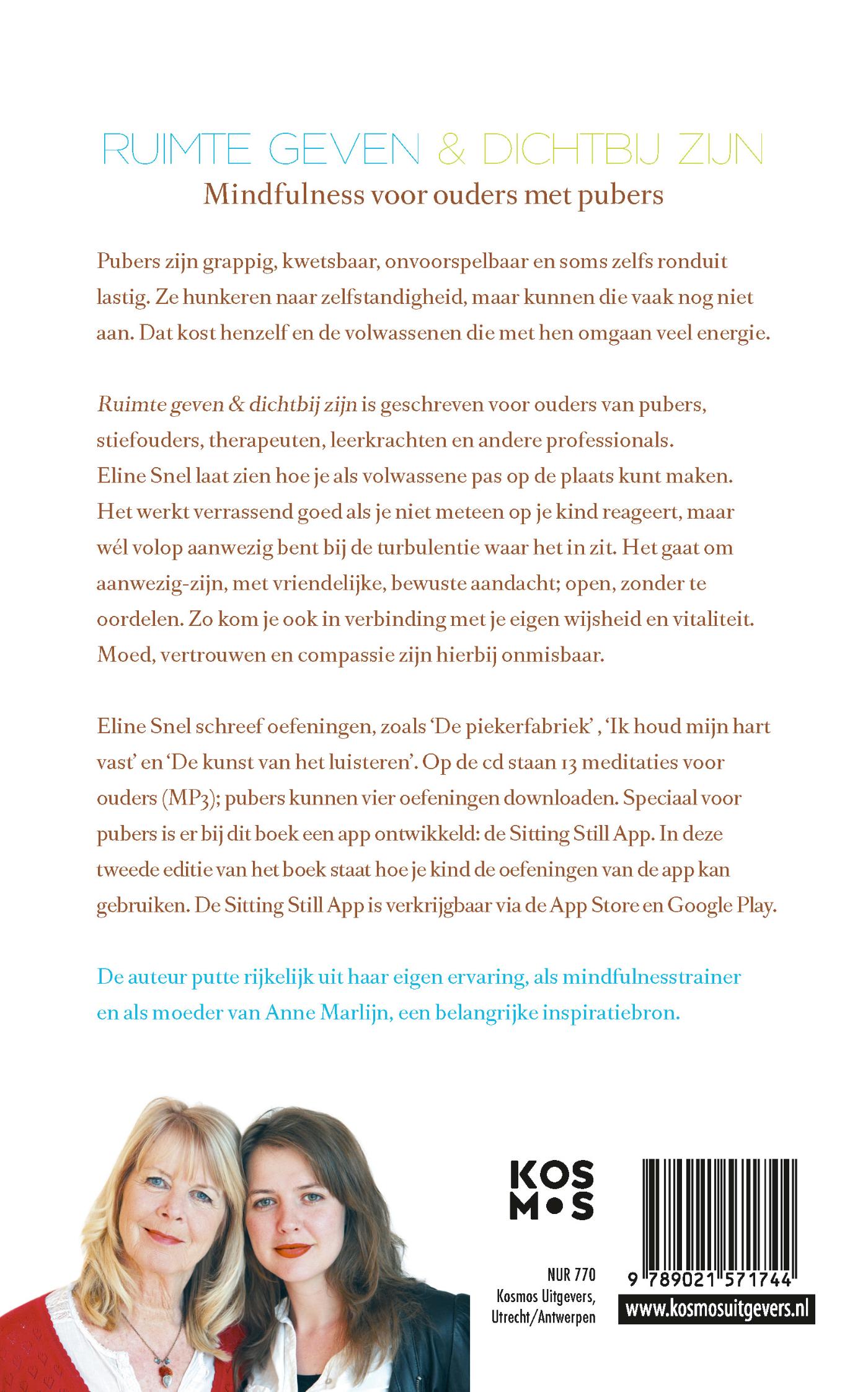 Achterkant van Ruimte geven & dichtbij zijn